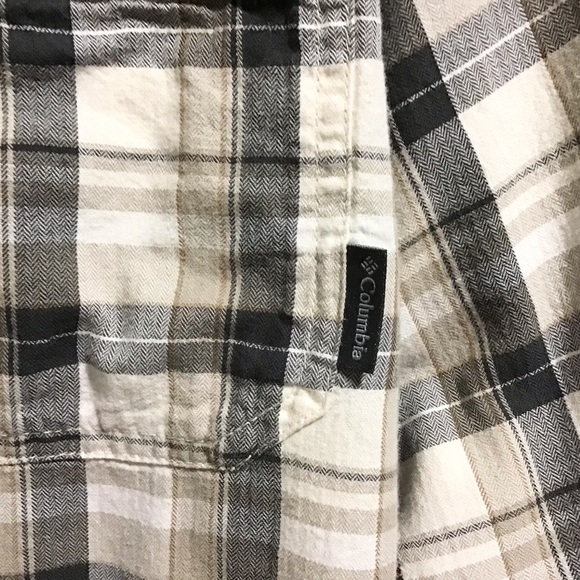 Columbia Plaid Shirt Button Up 2XTall - Picture 5 of 6